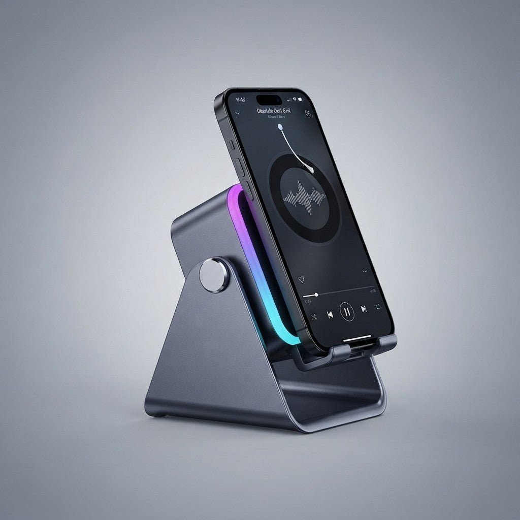 Wireless Induction Speaker Phone Stand