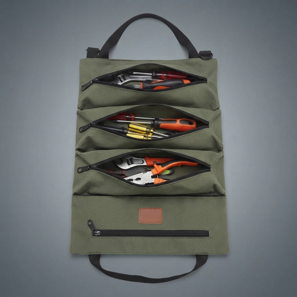 Heavy-Duty Roll-Up Tool Bag
