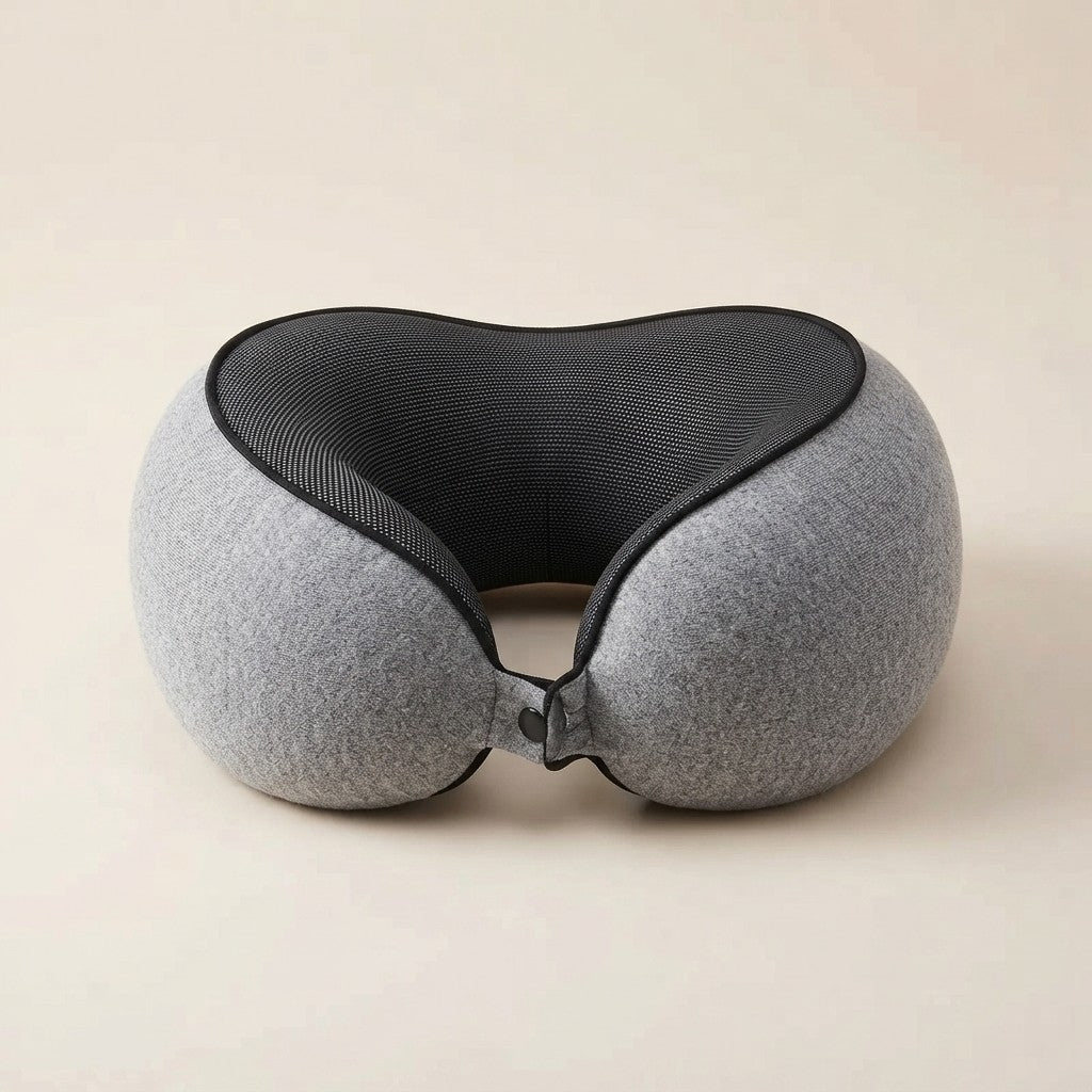 Ergonomic Memory Foam Travel Neck Pillow